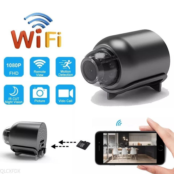 X5 1080P HD Mini Camera WiFi Home Monitor Indoor Safety Security Surveillance Night Vision Camcorder IP Cam Audio Video Recorder