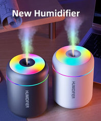 180ML Mini Air Humidifier USB Electric Aroma Diffuser Essential Oil Purifier Aromatherapy Mist Maker Lights For Car Home Bedroom